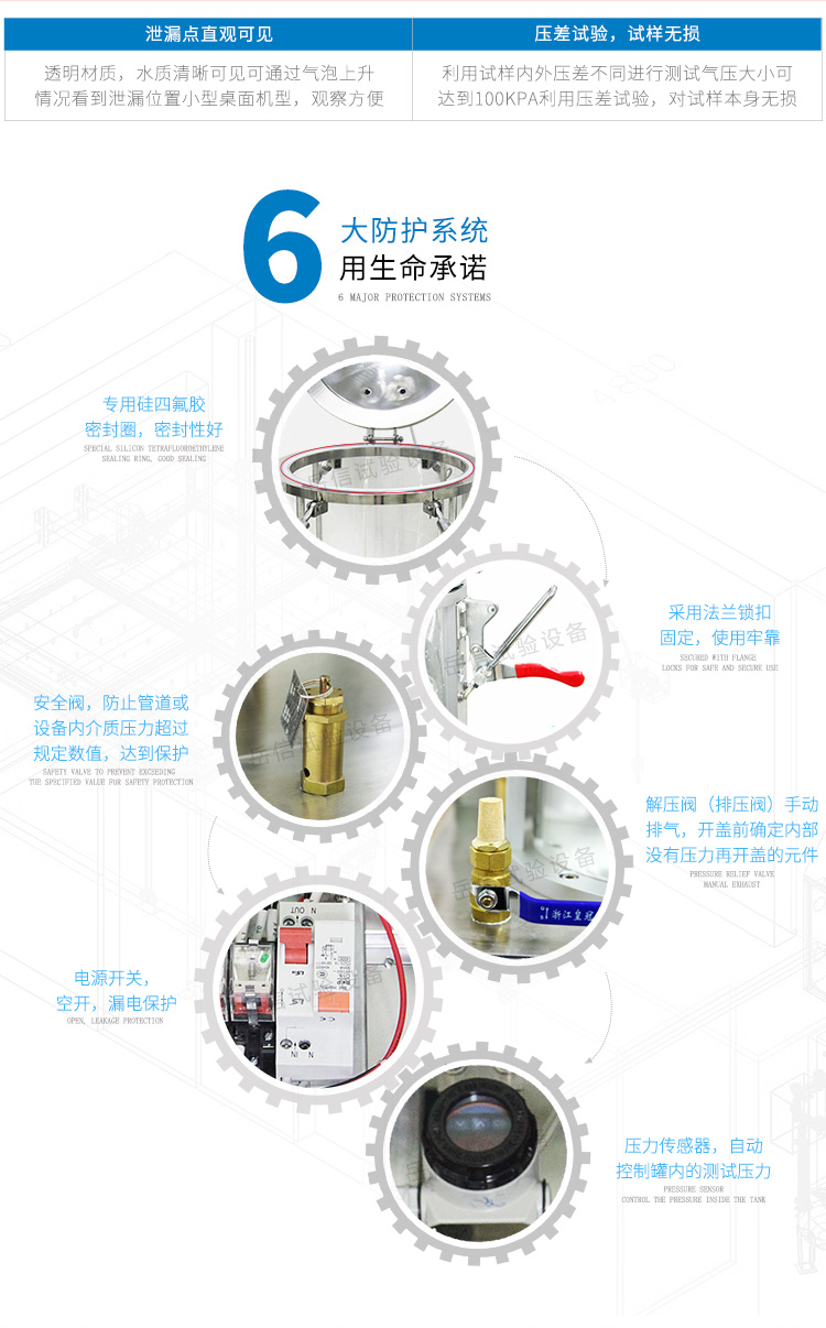 樣品托盤(pán)放置 樣品防水進(jìn)行測(cè)試